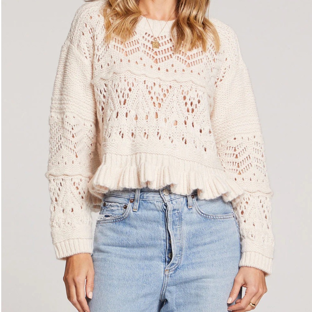 Saltwater Luxe Coco Crop Sweater
